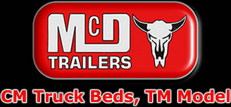 mcd trailers and cm truck beds tm model
